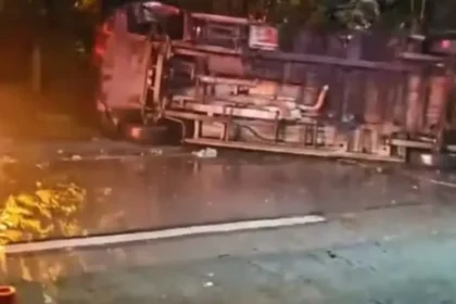 Acidente com caminhão desgovernado deixa três mortos na BR-116, no RJ