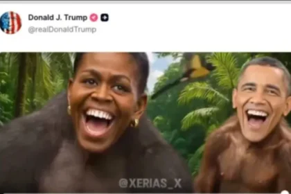 Trump recua e apaga vídeo racista que mostra Barack e Michelle Obama como macacos