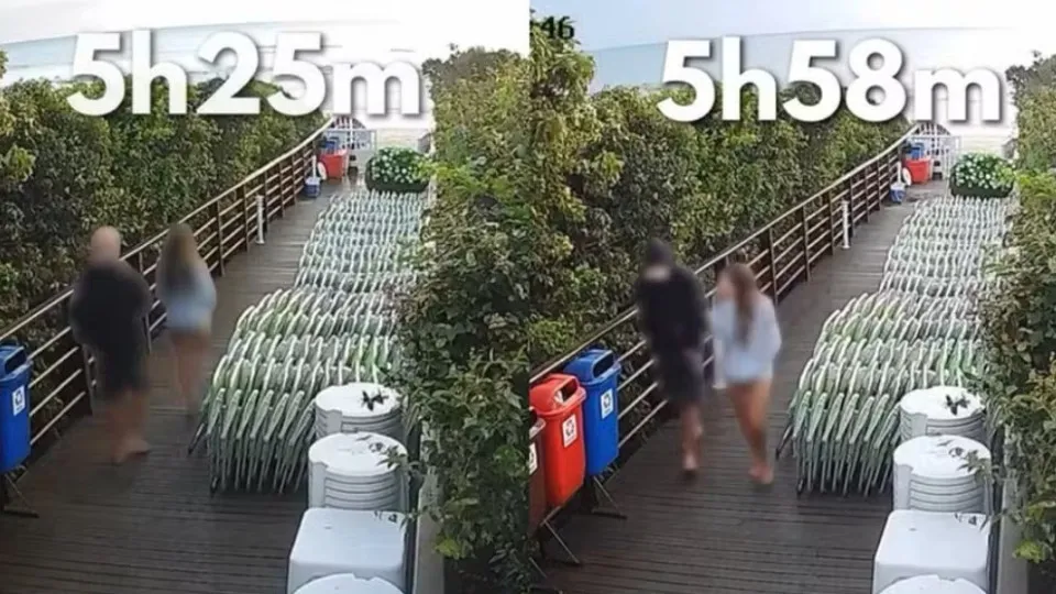 Veja jovem voltando para casa após agredir cão Orelha