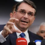 Flávio prega união, elogia Michelle e Tarcísio e acena a Caiado, Zema e Ratinho