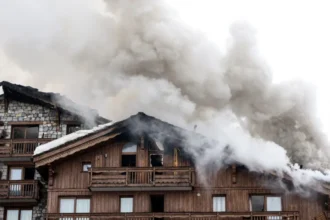 Incêndio evacua 300 pessoas de hotel de luxo nos Alpes franceses