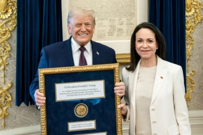 Após encontro com Trump, María Corina afirma que será presidente da Venezuela