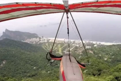 Queda de asa-delta deixa uma pessoa morta e outra em estado grave no Rio