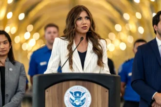 Trump demite Secretária de Segurança Interna, Kristi Noem
