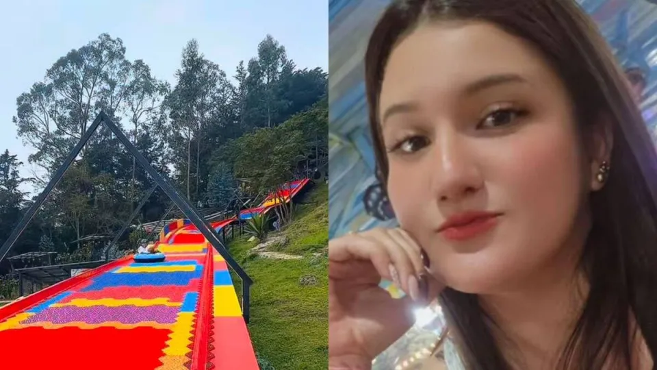 Mulher diz estar com medo antes de cair de tobogã e morrer na Colômbia