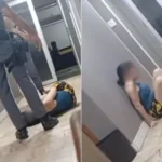 PM é filmado dando chutes em rosto de mulher em SP; vídeo