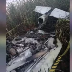 Avião monomotor cai no interior de SP e piloto morre carbonizado