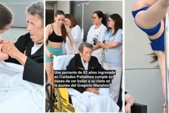 Doente dos Cuidados Paliativos sai para cumprir sonho de ver neta dançar