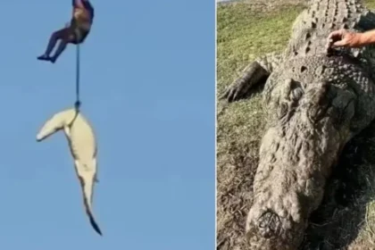 Polícia abate crocodilo de 4,5 metros que devorou empresário; vídeo