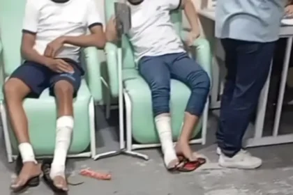 Bomba caseira explode em escola no RJ e deixa 8 feridos