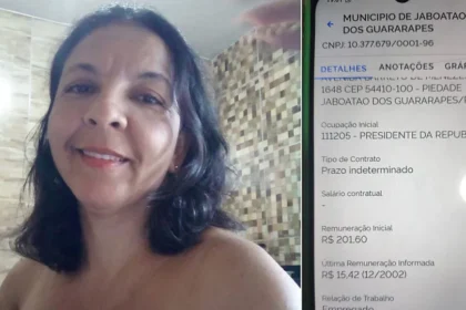 Mulher descobre em cadastro que é