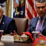 Hegseth diz que reforço militar chinês na Ásia dá