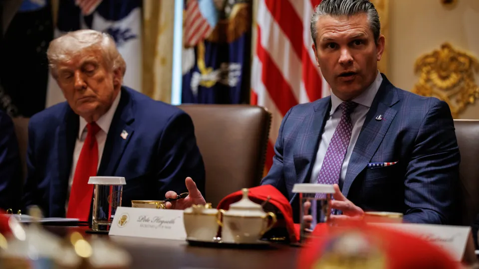 Hegseth diz que reforço militar chinês na Ásia dá