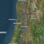 Terremoto de magnitude 4,8 atinge região próxima a Santiago, no Chile