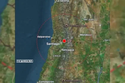 Terremoto de magnitude 4,8 atinge região próxima a Santiago, no Chile